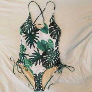 Tropical One Piece Swimsuit